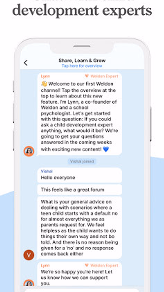 Weldon - Parenting Support (fo Screenshot 2 - AppWisp.com Weldon - Parenting Support (fo Screenshot 2 - AppWisp.com