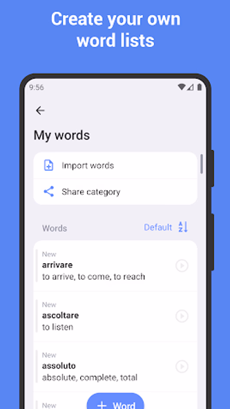 Learn Italian with flashcards! Screenshot 3 - AppWisp.com
