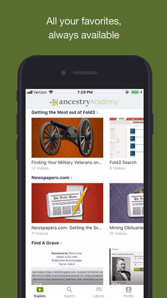 Ancestry Academy Screenshot 3 - AppWisp.com Ancestry Academy Screenshot 3 - AppWisp.com