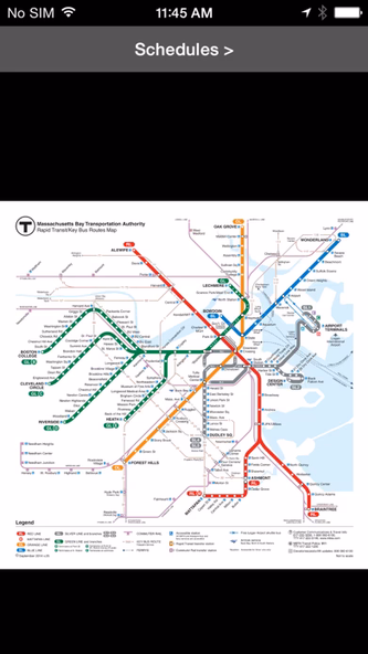 MBTA Boston T Transit Map Screenshot 4 - AppWisp.com MBTA Boston T Transit Map Screenshot 4 - AppWisp.com