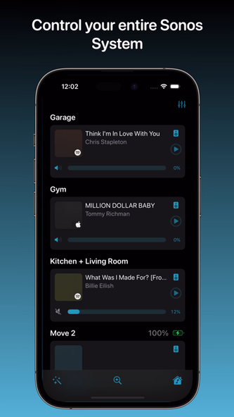 Clic for Sonos Screenshot 1 - AppWisp.com Clic for Sonos Screenshot 1 - AppWisp.com