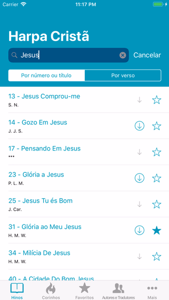 Harpa Cristã + Screenshot 3 - AppWisp.com Harpa Cristã + Screenshot 3 - AppWisp.com