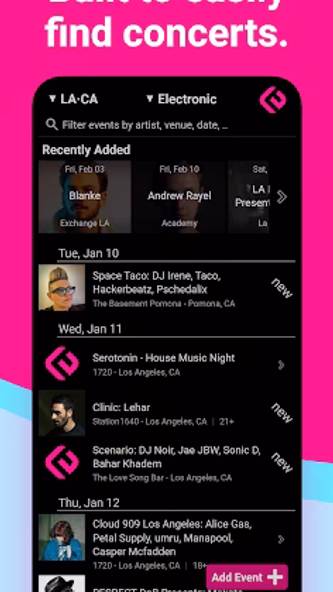 Edmtrain Concerts & Raves Screenshot 1 - AppWisp.com Edmtrain Concerts & Raves Screenshot 1 - AppWisp.com