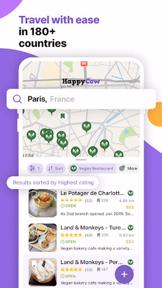 HappyCow - Vegan Food Near You Screenshot 3 - AppWisp.com HappyCow - Vegan Food Near You Screenshot 3 - AppWisp.com