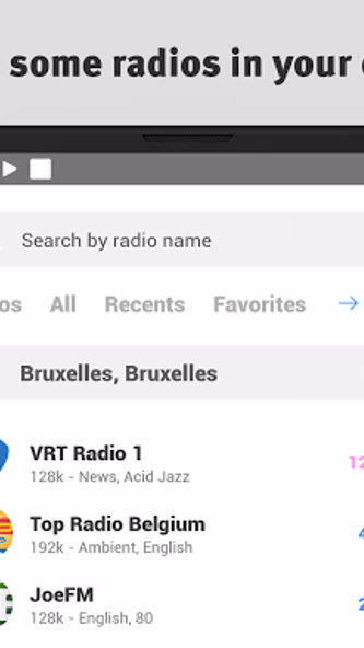 Radio Belgium Screenshot 4 - AppWisp.com Radio Belgium Screenshot 4 - AppWisp.com