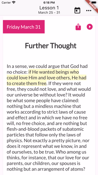 Sabbath School Quarterly App Screenshot 1 - AppWisp.com Sabbath School Quarterly App Screenshot 1 - AppWisp.com