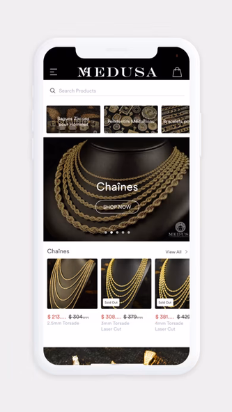 Bijoux Medusa Screenshot 1 - AppWisp.com Bijoux Medusa Screenshot 1 - AppWisp.com