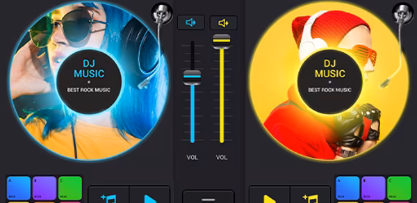 DJ Mixer Music: Virtual DJ Mix Header - AppWisp.com DJ Mixer Music: Virtual DJ Mix Header - AppWisp.com