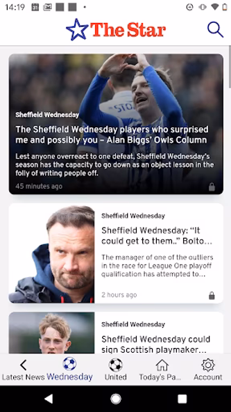 The Sheffield Star Newspaper Screenshot 2 - AppWisp.com The Sheffield Star Newspaper Screenshot 2 - AppWisp.com