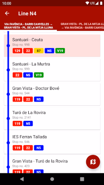 Next bus Barcelona Screenshot 4 - AppWisp.com Next bus Barcelona Screenshot 4 - AppWisp.com