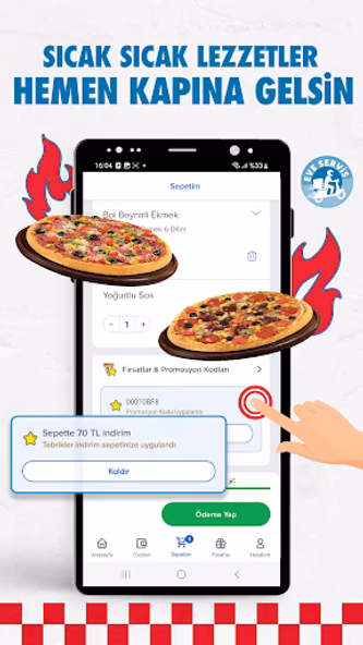 Domino's Pizza Turkey Screenshot 3 - AppWisp.com Domino's Pizza Turkey Screenshot 3 - AppWisp.com