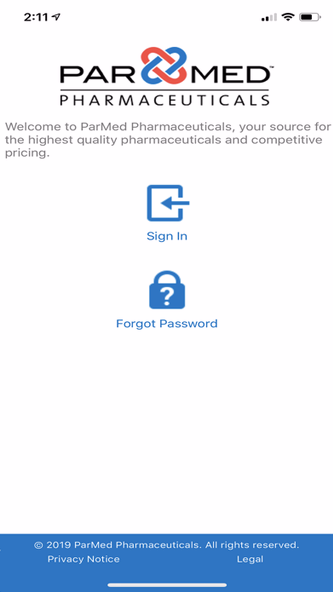 ParMed Pharmaceuticals Screenshot 1 - AppWisp.com ParMed Pharmaceuticals Screenshot 1 - AppWisp.com