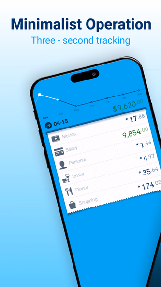 DailyCost - Expense Tracker Screenshot 1 - AppWisp.com DailyCost - Expense Tracker Screenshot 1 - AppWisp.com