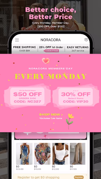 Noracora-Female Fashion Online Screenshot 4 - AppWisp.com Noracora-Female Fashion Online Screenshot 4 - AppWisp.com