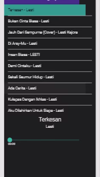 LESTI- LAGU ANGIN-MP3 Screenshot 3 - AppWisp.com