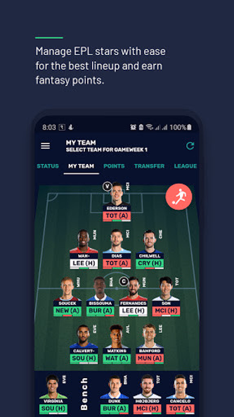 FPL - Fantasy Football League Screenshot 2 - AppWisp.com FPL - Fantasy Football League Screenshot 2 - AppWisp.com