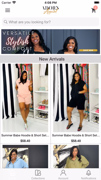 Adorn Apparel Screenshot 1 - AppWisp.com Adorn Apparel Screenshot 1 - AppWisp.com