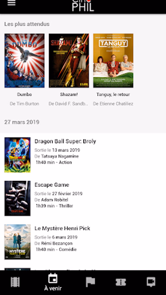 CinéPHIL Saint-Philbert-de-Gra Screenshot 2 - AppWisp.com CinéPHIL Saint-Philbert-de-Gra Screenshot 2 - AppWisp.com