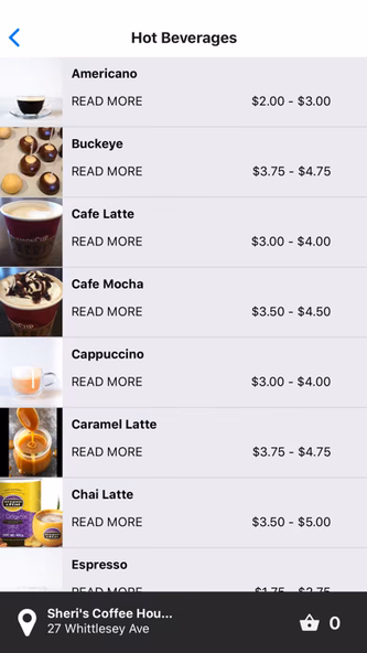 Sheri's Coffee House Screenshot 3 - AppWisp.com Sheri's Coffee House Screenshot 3 - AppWisp.com