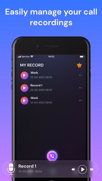 Phonekit - Call Recorder Screenshot 3 - AppWisp.com Phonekit - Call Recorder Screenshot 3 - AppWisp.com