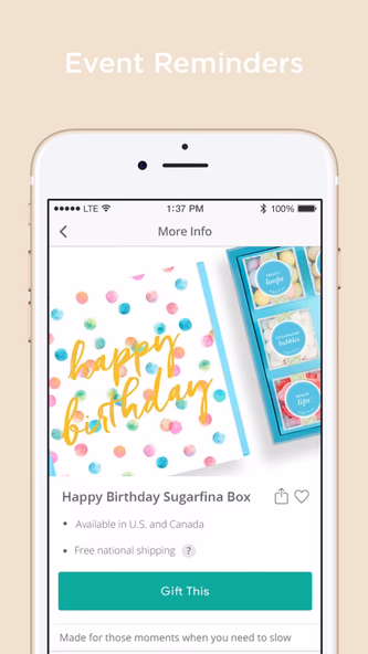 Giftagram: Gifting Made Easy Screenshot 3 - AppWisp.com Giftagram: Gifting Made Easy Screenshot 3 - AppWisp.com