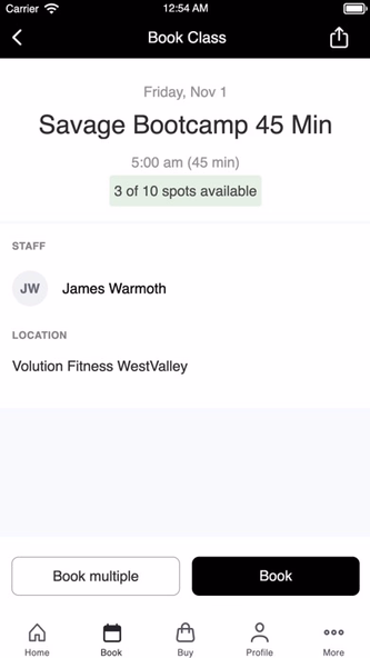 Volution Fitness Screenshot 3 - AppWisp.com Volution Fitness Screenshot 3 - AppWisp.com