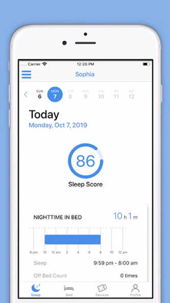 SleepSense Screenshot 1 - AppWisp.com SleepSense Screenshot 1 - AppWisp.com