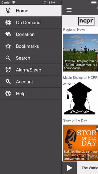 NCPR Public Radio App Screenshot 3 - AppWisp.com NCPR Public Radio App Screenshot 3 - AppWisp.com