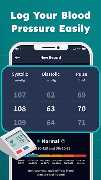 Measurement Log: BP App Screenshot 3 - AppWisp.com Measurement Log: BP App Screenshot 3 - AppWisp.com