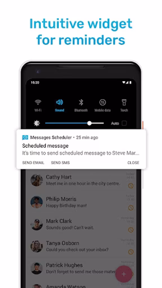 Messages Scheduler - Auto SMS Screenshot 3 - AppWisp.com Messages Scheduler - Auto SMS Screenshot 3 - AppWisp.com