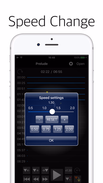 Audipo - Audio Speed Changer - Screenshot 2 - AppWisp.com Audipo - Audio Speed Changer - Screenshot 2 - AppWisp.com