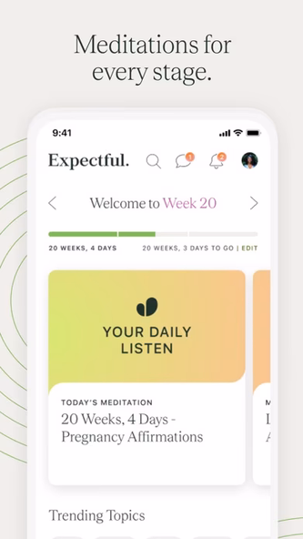 Expectful: Wellness for Moms Screenshot 2 - AppWisp.com Expectful: Wellness for Moms Screenshot 2 - AppWisp.com