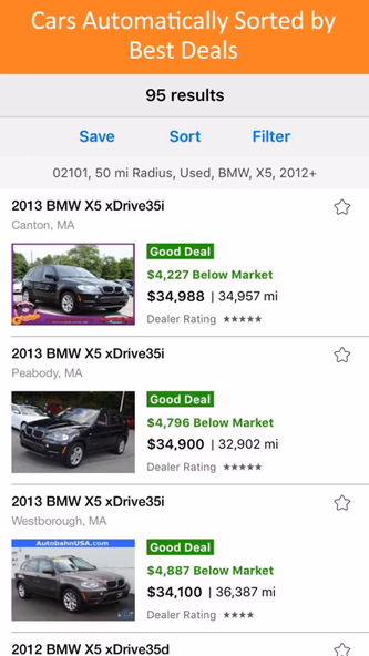 Used Car Search Pro - iSeeCars Screenshot 1 - AppWisp.com Used Car Search Pro - iSeeCars Screenshot 1 - AppWisp.com