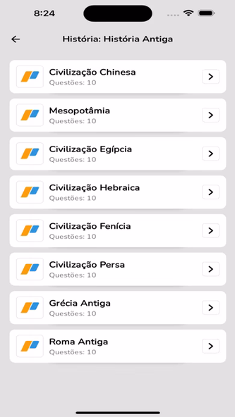 Questões do ENEM Screenshot 3 - AppWisp.com Questões do ENEM Screenshot 3 - AppWisp.com