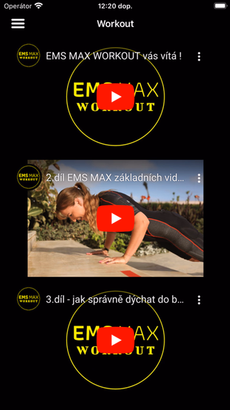 EMS MAX Workout Screenshot 3 - AppWisp.com EMS MAX Workout Screenshot 3 - AppWisp.com