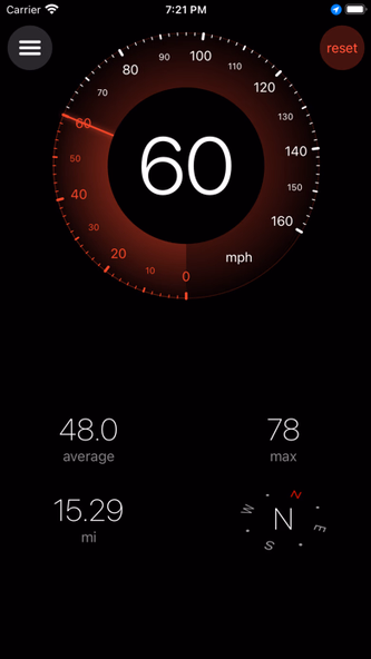 Speedometer × Screenshot 2 - AppWisp.com Speedometer × Screenshot 2 - AppWisp.com