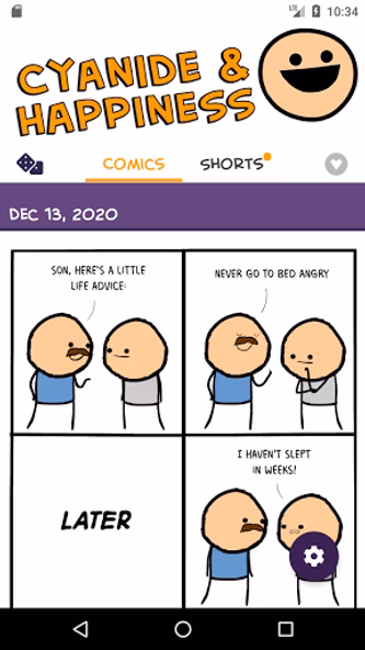 Cyanide & Happiness Screenshot 1 - AppWisp.com Cyanide & Happiness Screenshot 1 - AppWisp.com
