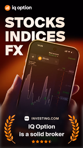 IQ Option – Trading Platform Screenshot 1 - AppWisp.com IQ Option – Trading Platform Screenshot 1 - AppWisp.com
