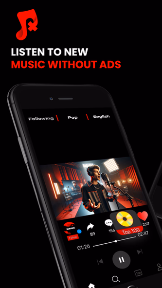 Smusix: Discover New Music Screenshot 1 - AppWisp.com Smusix: Discover New Music Screenshot 1 - AppWisp.com