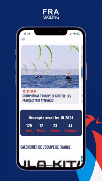 FRA Sailing - FFVoile Screenshot 1 - AppWisp.com FRA Sailing - FFVoile Screenshot 1 - AppWisp.com