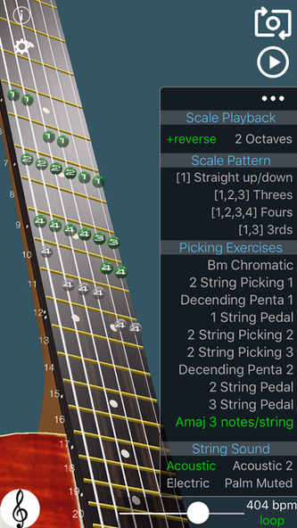 Guitar Scales 3D Screenshot 2 - AppWisp.com Guitar Scales 3D Screenshot 2 - AppWisp.com