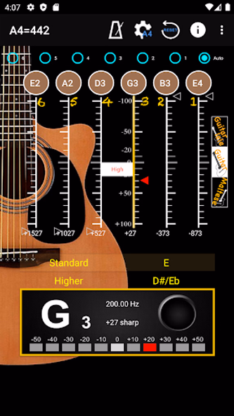 GuitarTuner - Tuner for Guitar Screenshot 4 - AppWisp.com GuitarTuner - Tuner for Guitar Screenshot 4 - AppWisp.com