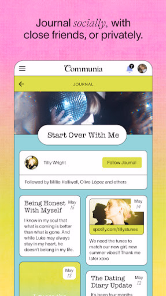 Communia: women's social media Screenshot 4 - AppWisp.com Communia: women's social media Screenshot 4 - AppWisp.com