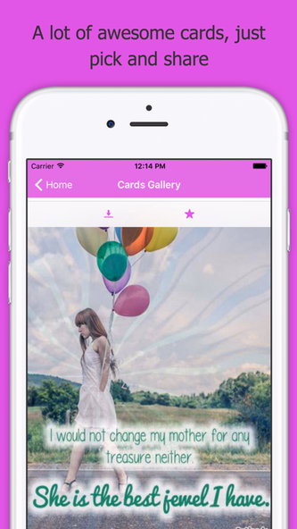 Mothers Day Quotes & Editor Screenshot 2 - AppWisp.com Mothers Day Quotes & Editor Screenshot 2 - AppWisp.com