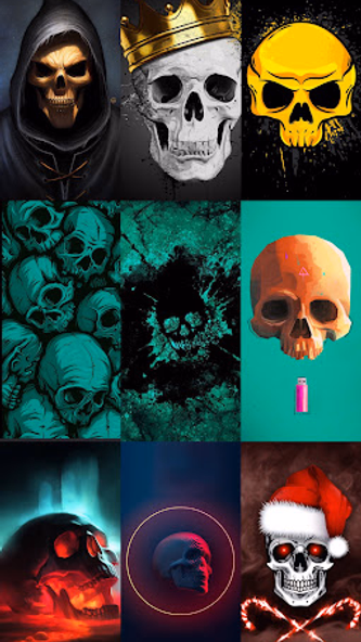Skull Wallpaper HD Screenshot 4 - AppWisp.com Skull Wallpaper HD Screenshot 4 - AppWisp.com