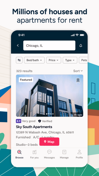 Zumper - Apartment Finder Screenshot 1 - AppWisp.com Zumper - Apartment Finder Screenshot 1 - AppWisp.com