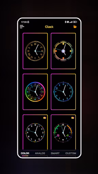 Neon Clock Wallpaper Screenshot 4 - AppWisp.com Neon Clock Wallpaper Screenshot 4 - AppWisp.com