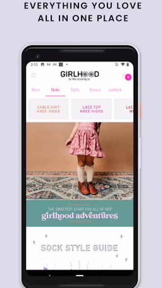 GIRLHOOD by Little Stocking Co Screenshot 2 - AppWisp.com GIRLHOOD by Little Stocking Co Screenshot 2 - AppWisp.com