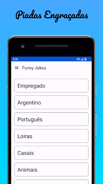 Piadas Engraçadas Screenshot 1 - AppWisp.com Piadas Engraçadas Screenshot 1 - AppWisp.com