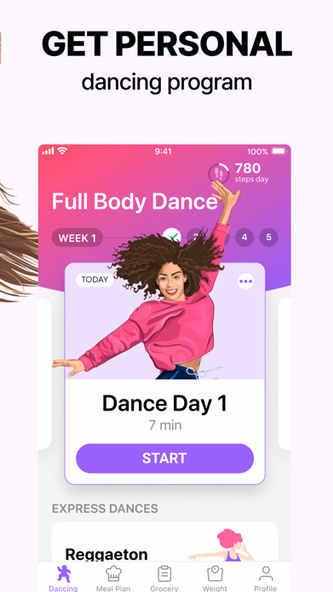 Organic Dance: Weight Loss App Screenshot 2 - AppWisp.com Organic Dance: Weight Loss App Screenshot 2 - AppWisp.com